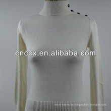 12STC0512 einzigartiger Artrollkragenfrauen-Pulloverpullover